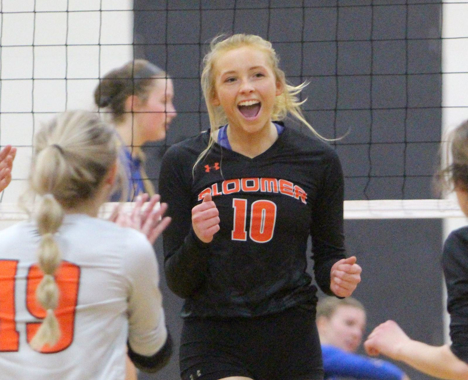 Rice Lake at Bloomer volleyball 10-24-19